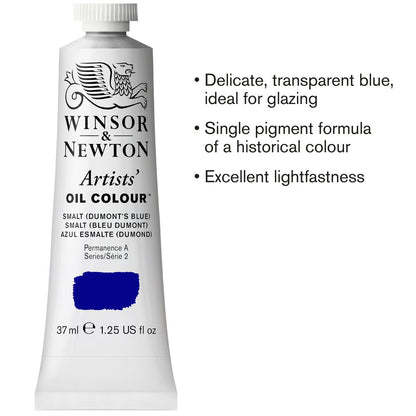 Winsor & Newton Artists' Yağlı Boya 37ml Smalt (Dumont's Blue) 710 S.2