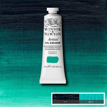 Winsor & Newton Artists' Yağlı Boya 37ml Winsor Green 720 S.2