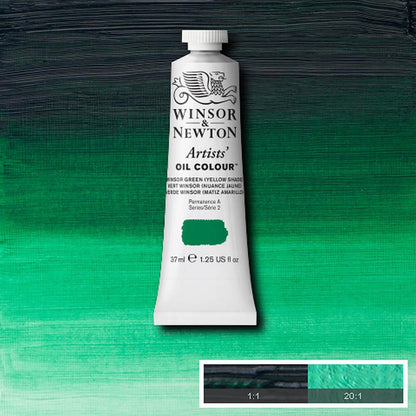 Winsor & Newton Artists' Yağlı Boya 37ml Winsor Green (Yellow Shade) 721 S.2