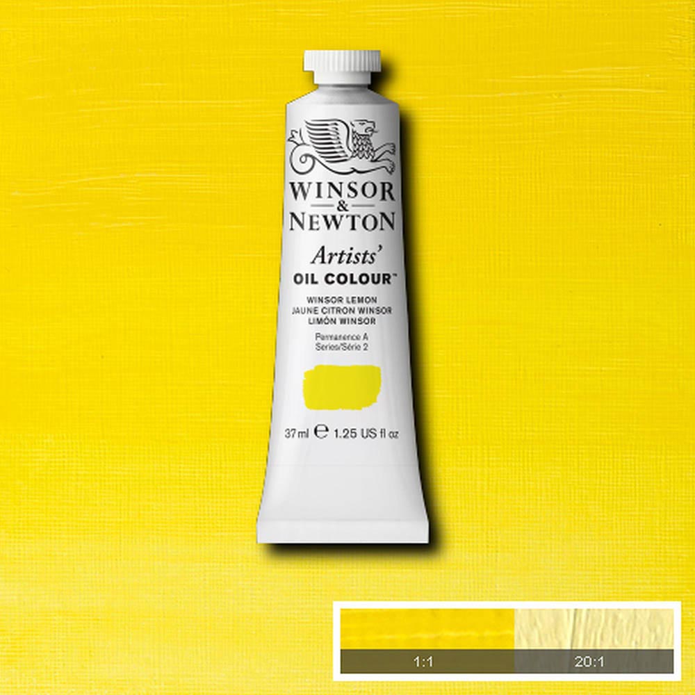 Winsor & Newton Artists' Yağlı Boya 37ml Winsor Lemon 722 S.2