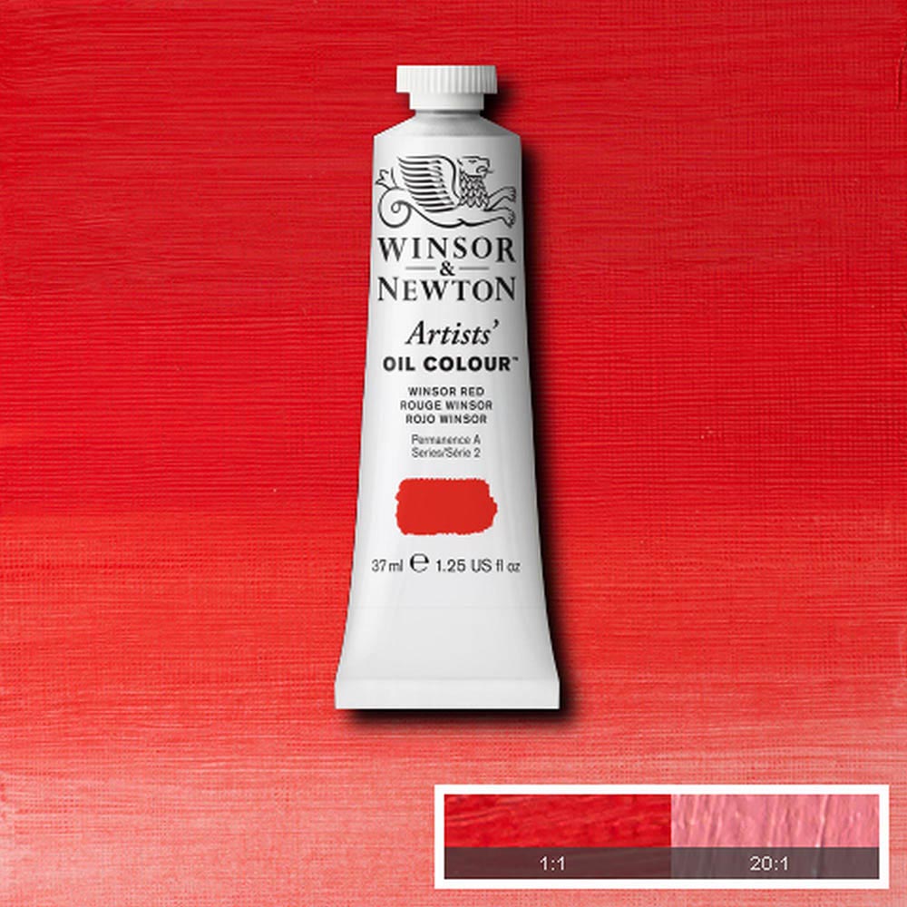 Winsor & Newton Artists' Yağlı Boya 37ml Winsor Red 726 S.2