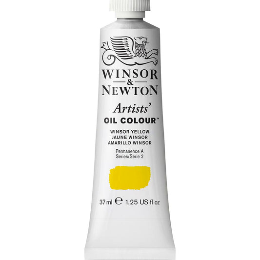 Winsor & Newton Artists' Yağlı Boya 37ml Winsor Yellow 730 S.2