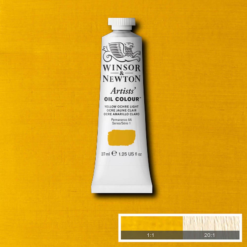 Winsor & Newton Artists' Yağlı Boya 37ml Yellow Ochre Light 745 S.1