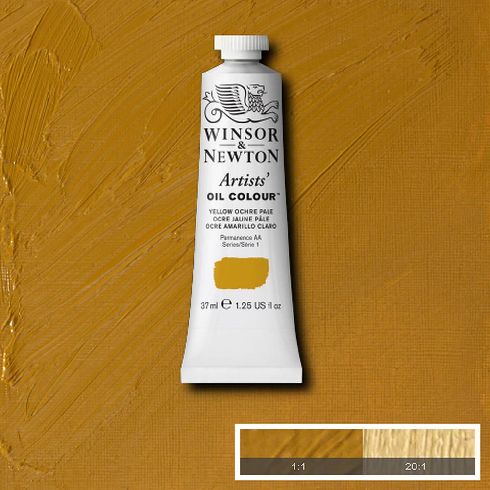 Winsor & Newton Artists' Yağlı Boya 37ml Yellow Ochre Pale 746 S.1