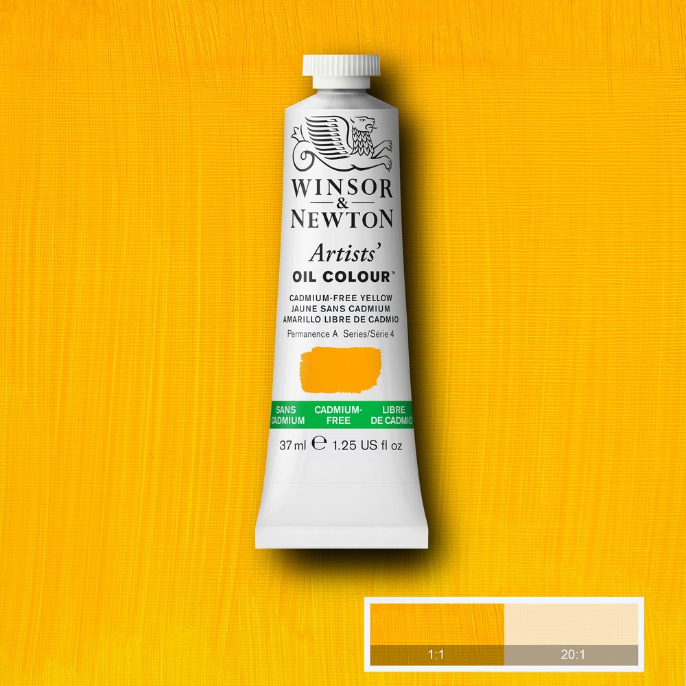 Winsor & Newton Artists' Yağlı Boya 37ml Cadmium-Free Yellow 890 S.4