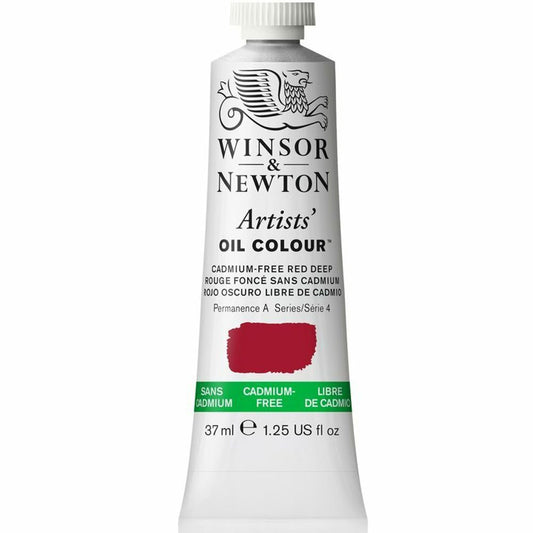 Winsor & Newton Artists' Yağlı Boya 37ml Cadmium-Free Red Deep 895 S.4