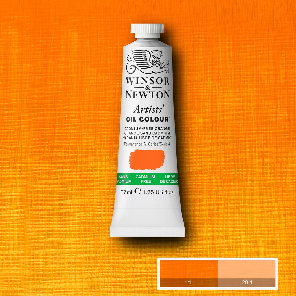 Winsor & Newton Artists' Yağlı Boya 37ml Cadmium-Free Orange 899 S.4