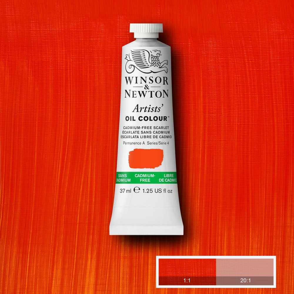 Winsor & Newton Artists' Yağlı Boya 37ml Cadmium-Free Scarlet 903 S.4