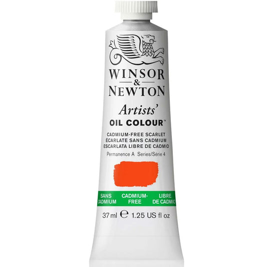 Winsor & Newton Artists' Yağlı Boya 37ml Cadmium-Free Scarlet 903 S.4