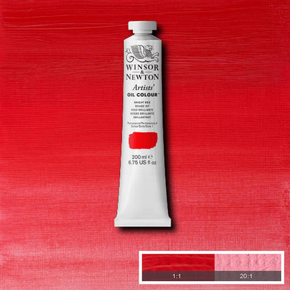 Winsor & Newton Artists' Yağlı Boya 200ml Bright Red 042 S.1
