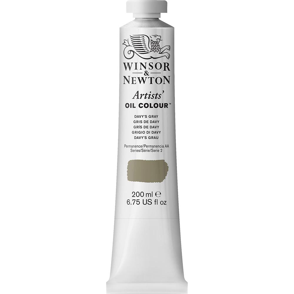 Winsor & Newton Artists' Yağlı Boya 200ml Davy’s Gray 217 S.2