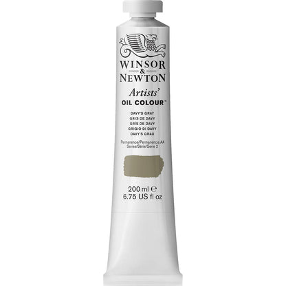 Winsor & Newton Artists' Yağlı Boya 200ml Davy’s Gray 217 S.2