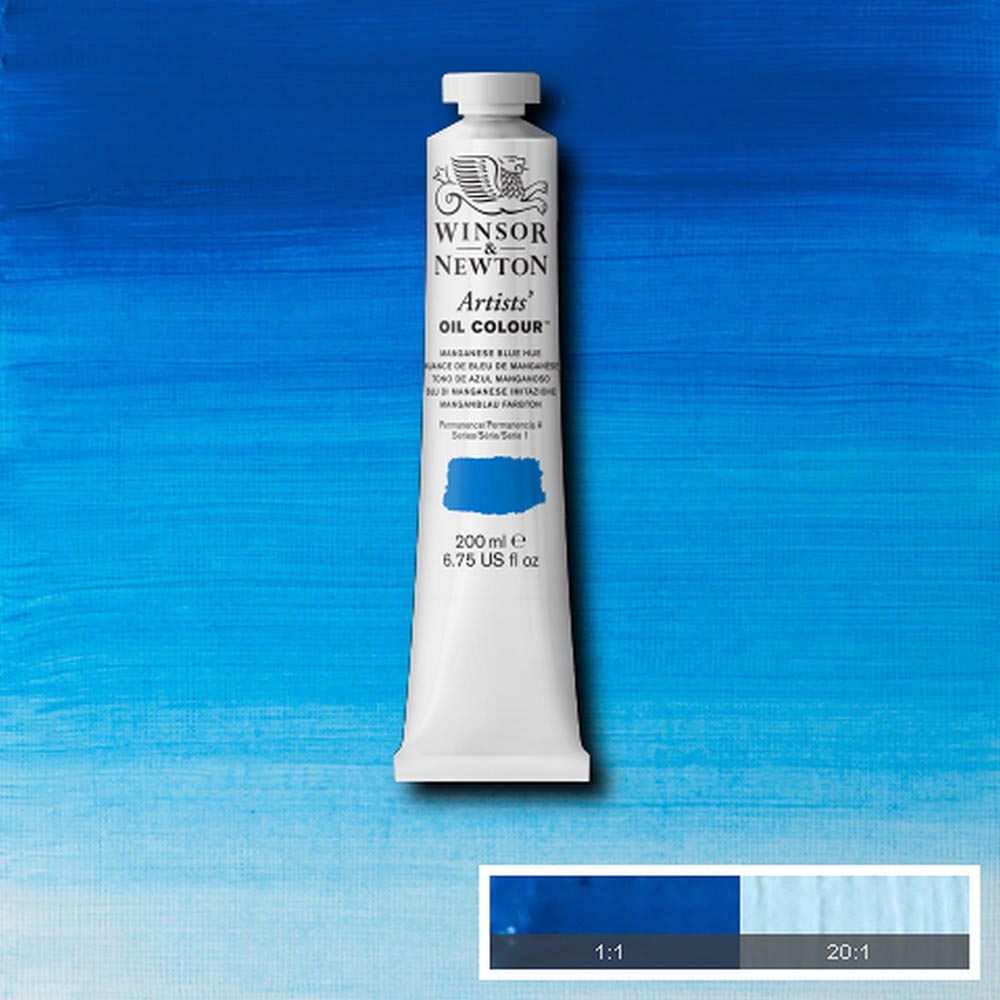 Winsor & Newton Artists' Yağlı Boya 200ml Manganese Blue Hue 379 S.1