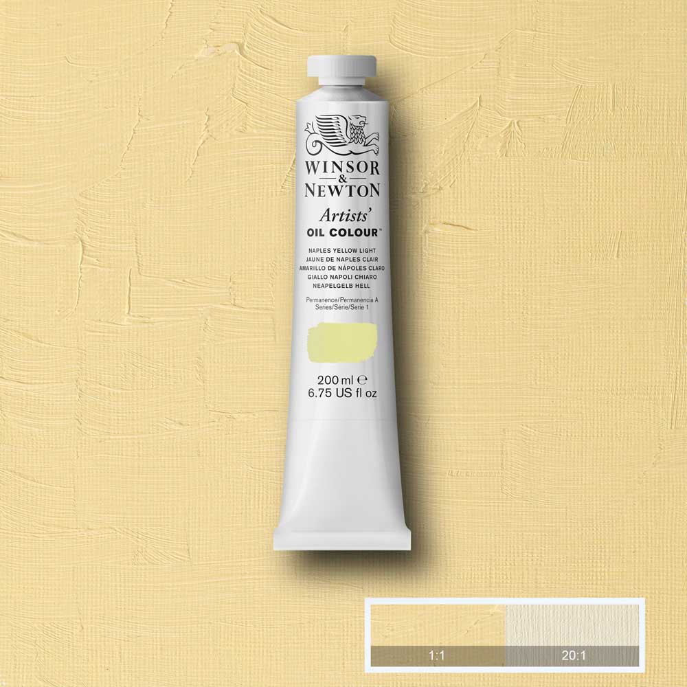 Winsor & Newton Artists' Yağlı Boya 200ml Naples Yellow Light 426 S.1