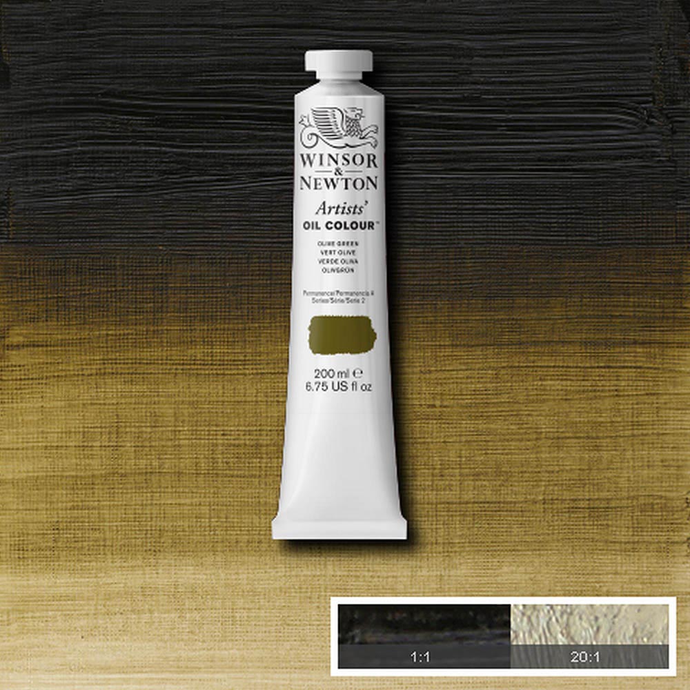 Winsor & Newton Artists' Yağlı Boya 200ml Olive Green 447 S.2
