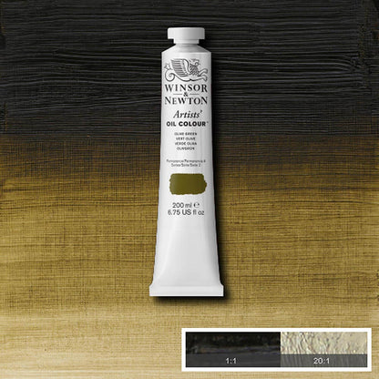Winsor & Newton Artists' Yağlı Boya 200ml Olive Green 447 S.2