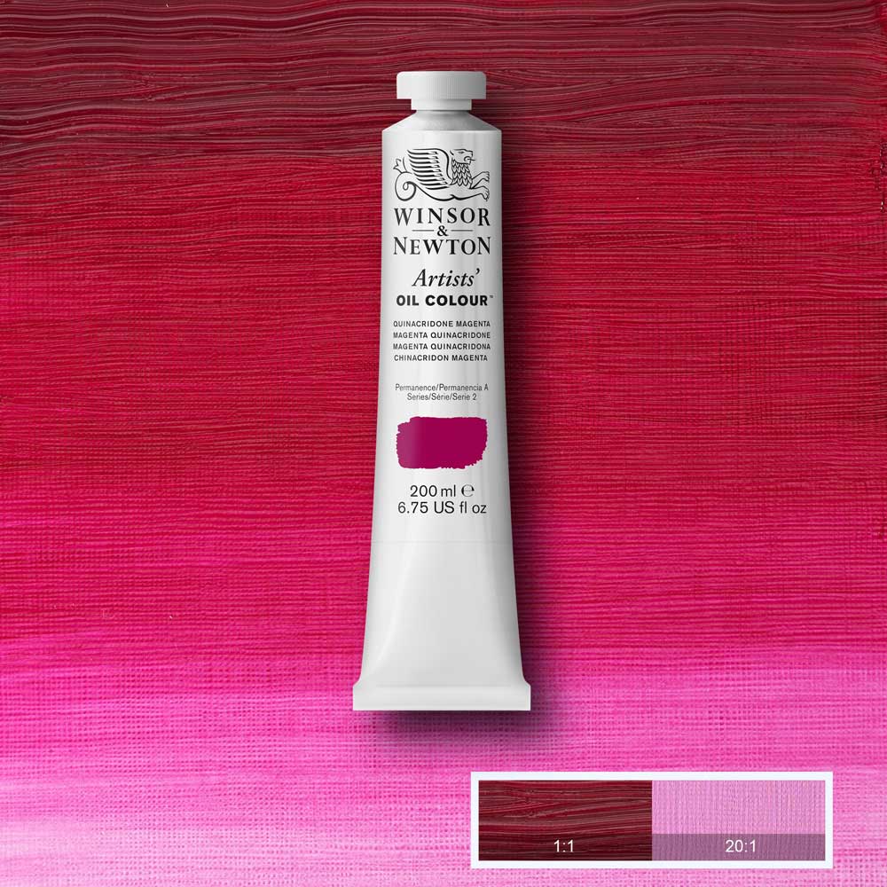 Winsor & Newton Artists' Yağlı Boya 200ml Quinacridone Magenta 545 S.2