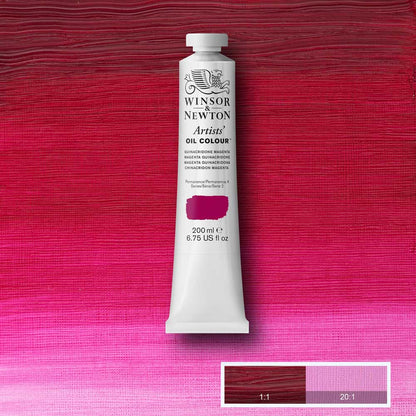 Winsor & Newton Artists' Yağlı Boya 200ml Quinacridone Magenta 545 S.2