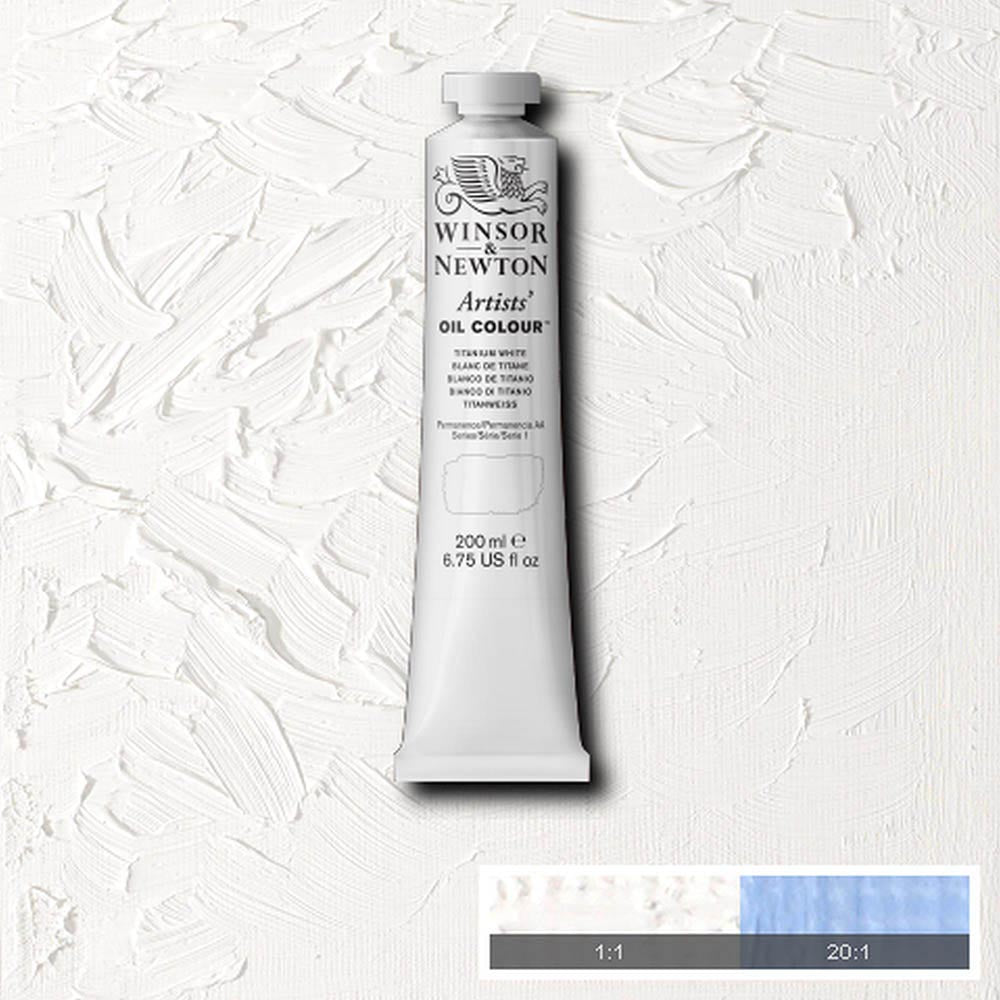 Winsor & Newton Artists' Yağlı Boya 200ml Titanium White 644 S.1