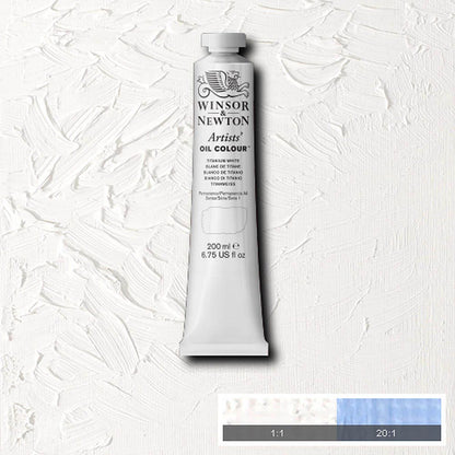 Winsor & Newton Artists' Yağlı Boya 200ml Titanium White 644 S.1