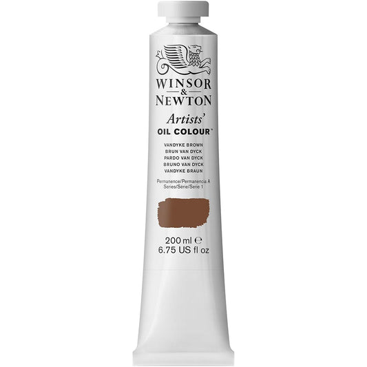 Winsor & Newton Artists' Yağlı Boya 200ml Vandyke Brown 676 S.1