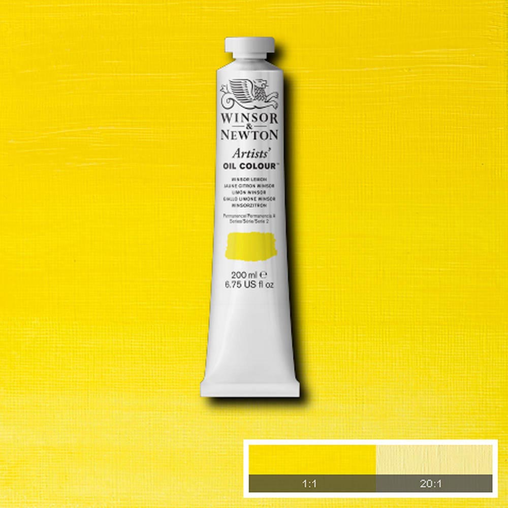 Winsor & Newton Artists' Yağlı Boya 200ml Winsor Lemon 722 S.2