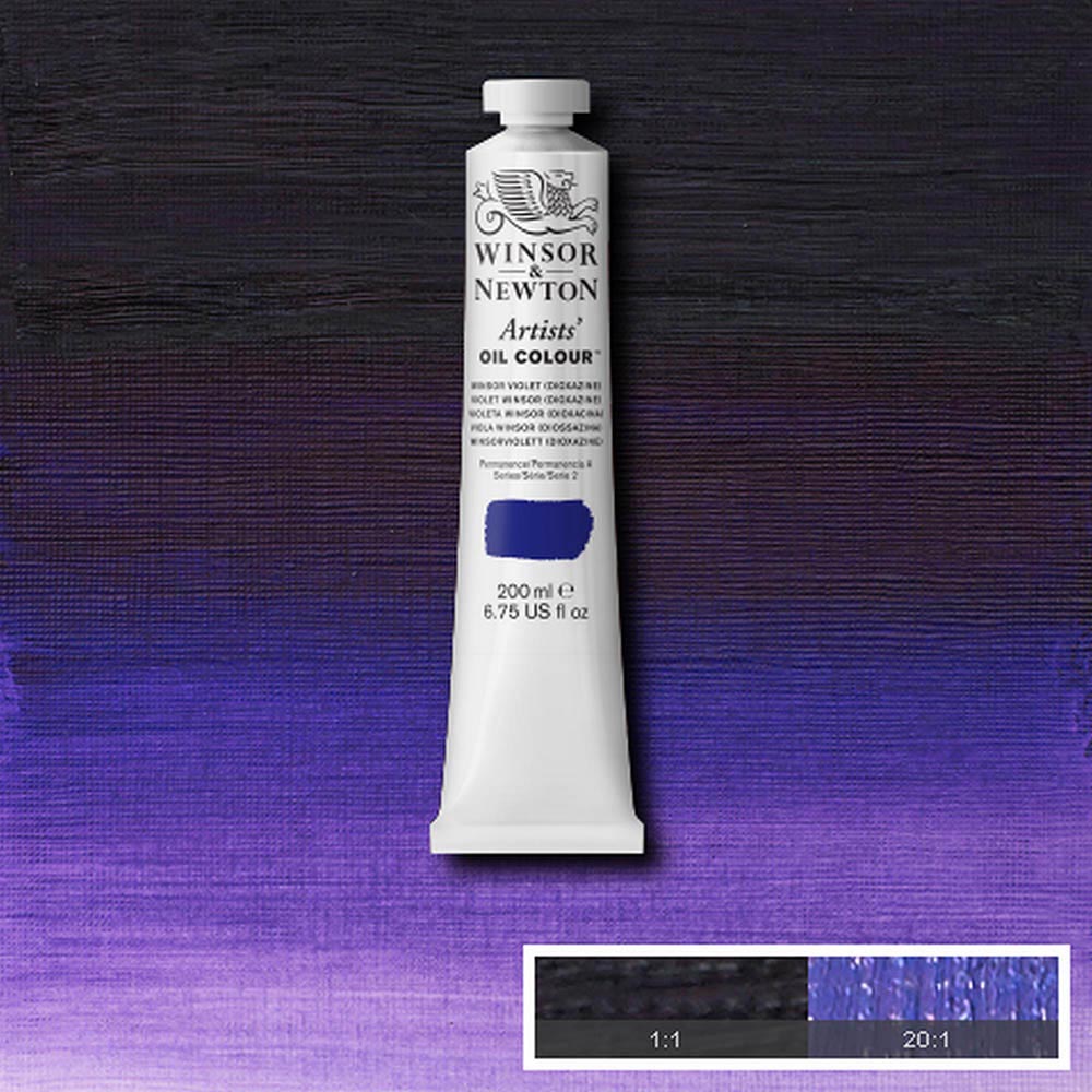 Winsor & Newton Artists' Yağlı Boya 200ml Winsor Violet (Dioxazine) 733 S.2