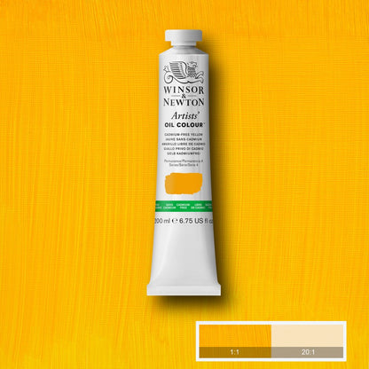 Winsor & Newton Artists' Yağlı Boya 200ml Cadmium-Free Yellow 890 S.4
