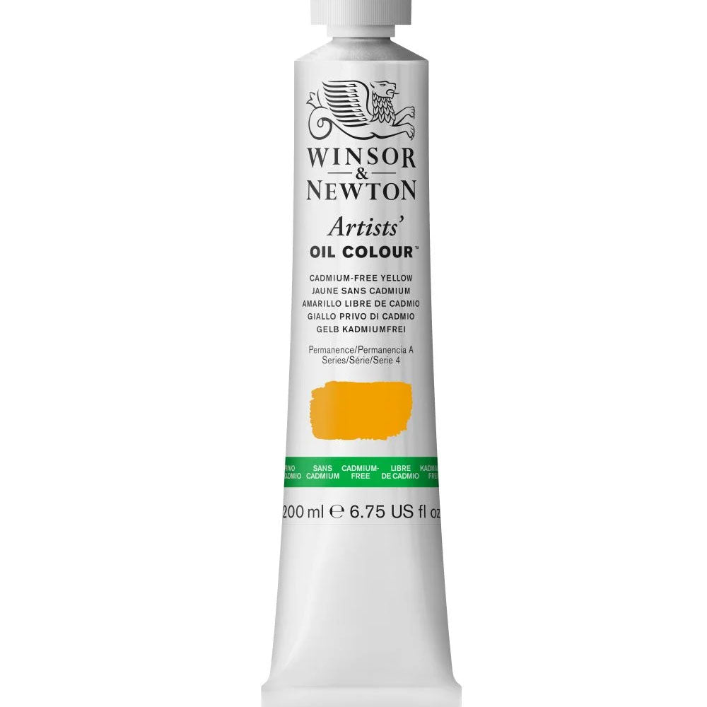 Winsor & Newton Artists' Yağlı Boya 200ml Cadmium-Free Yellow 890 S.4