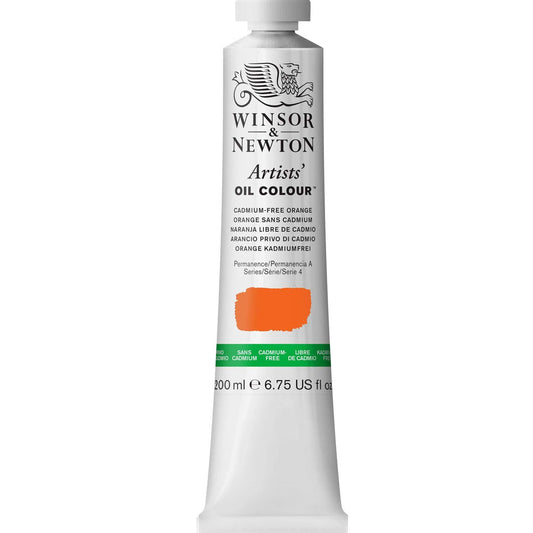 Winsor & Newton Artists' Yağlı Boya 200ml Cadmium-Free Orange 899 S.4