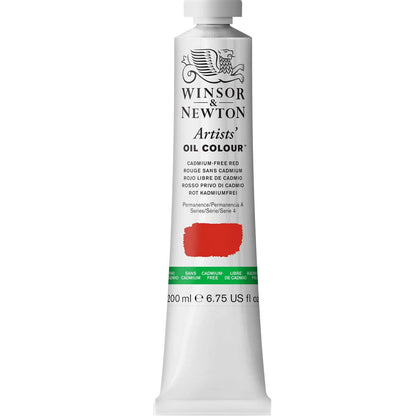 Winsor & Newton Artists' Yağlı Boya 200ml Cadmium-Free Red 901 S.4
