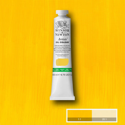 Winsor & Newton Artists' Yağlı Boya 200ml Cadmium-Free Yellow Pale 907 S.4