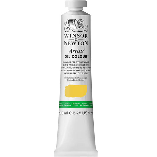 Winsor & Newton Artists' Yağlı Boya 200ml Cadmium-Free Yellow Pale 907 S.4