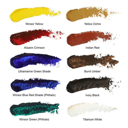 Winsor & Newton Artists' Yağlı Boya Tanıtım Seti 10x21ml