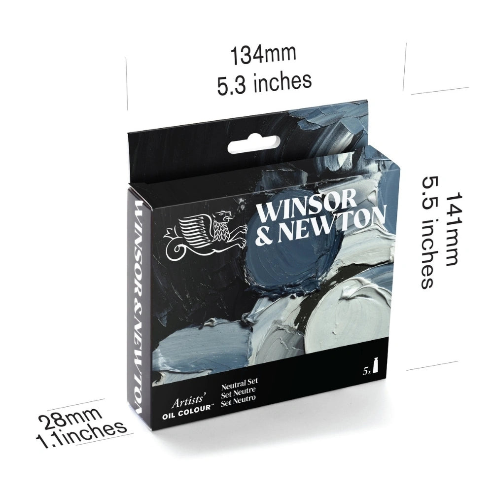 Winsor & Newton Artists Yağlı Boya Neutral Set (5x37ml)