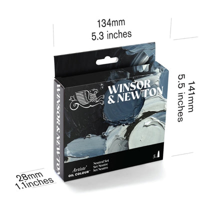 Winsor & Newton Artists Yağlı Boya Neutral Set (5x37ml)