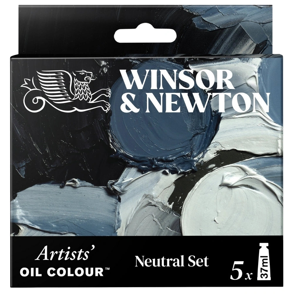 Winsor & Newton Artists Yağlı Boya Neutral Set (5x37ml)