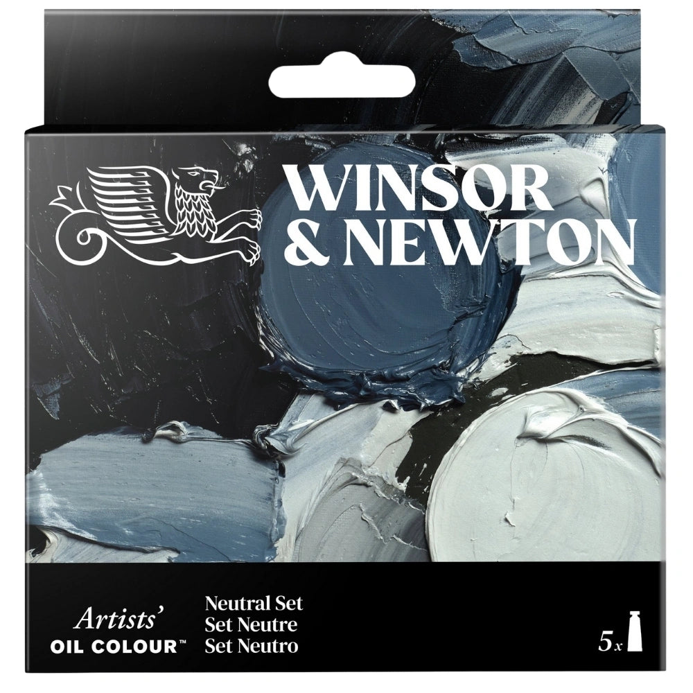 Winsor & Newton Artists Yağlı Boya Neutral Set (5x37ml)