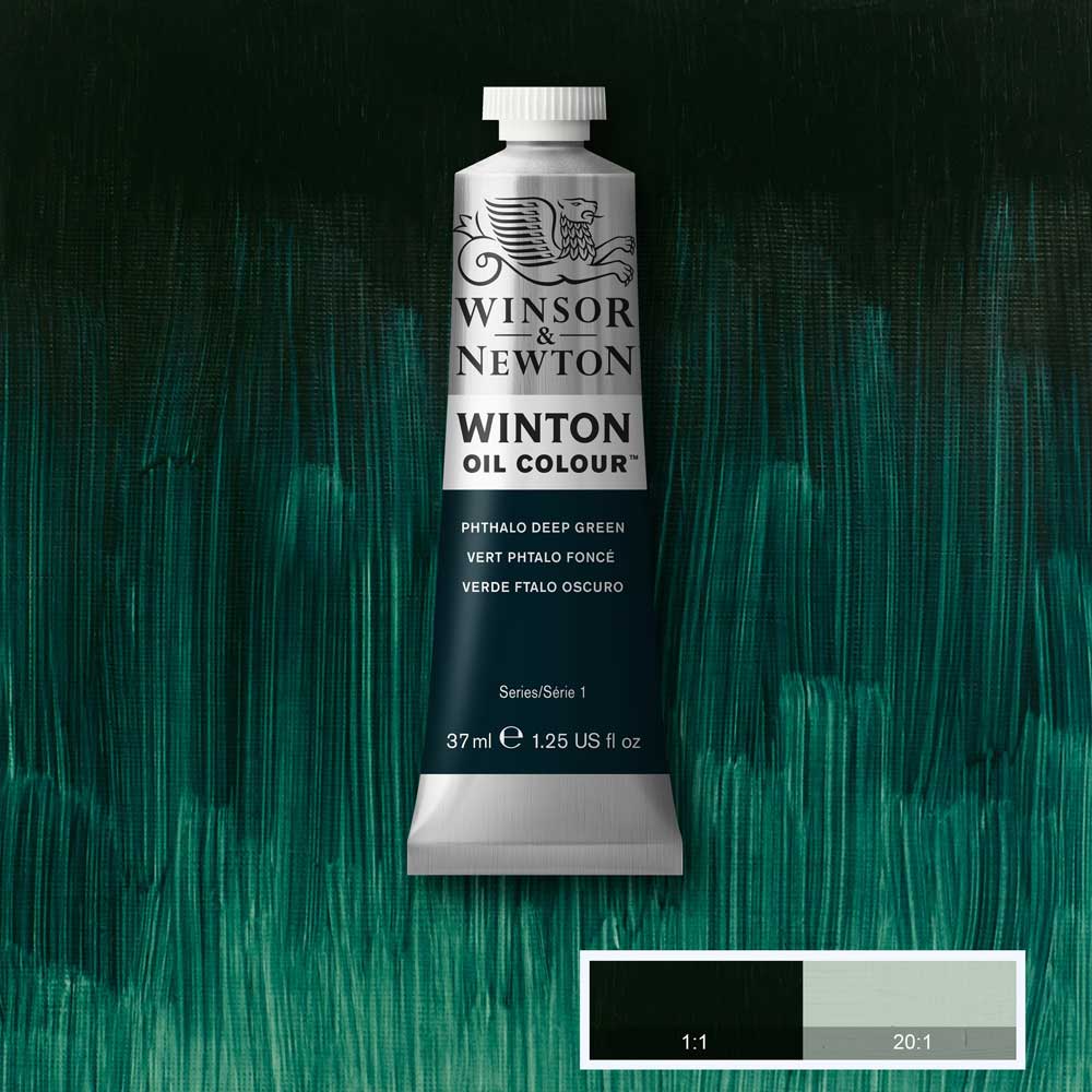Winsor & Newton Winton Yağlı Boya 37ml Phthalo Deep Green 048
