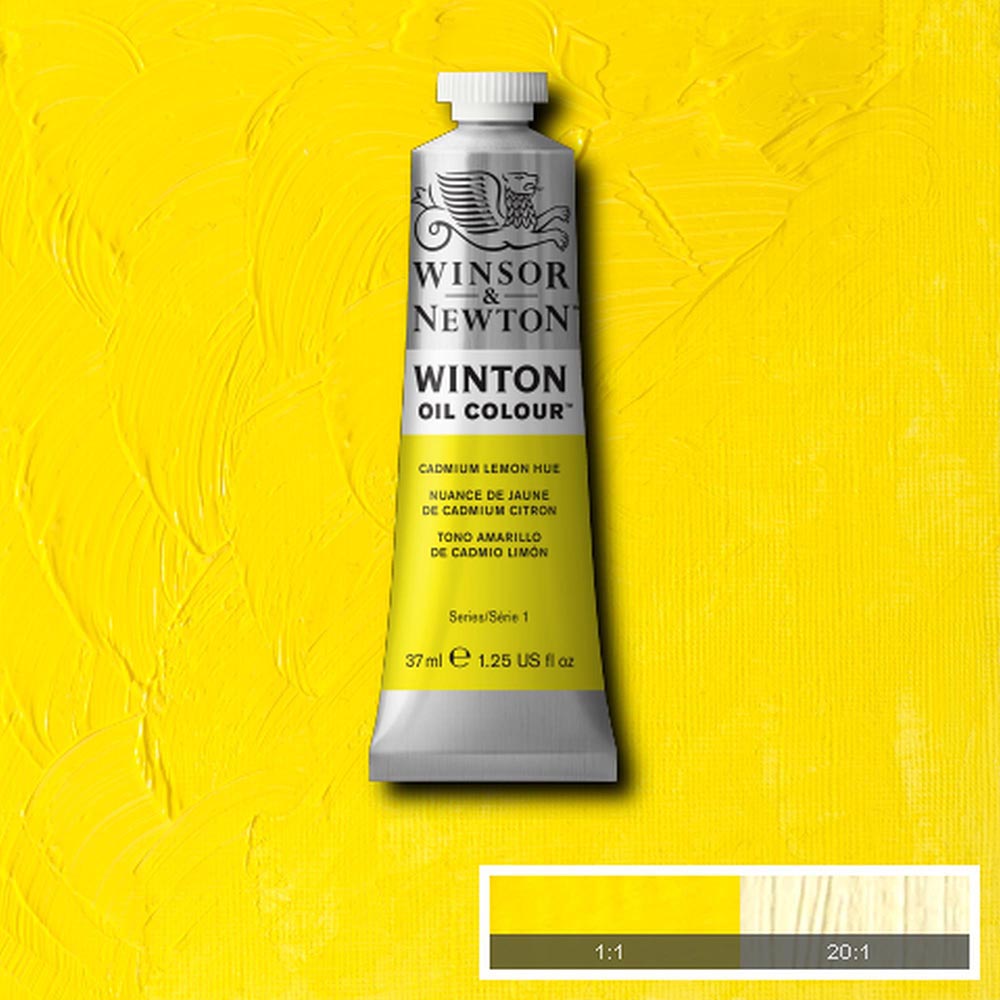 Winsor & Newton Winton Yağlı Boya 37ml Cadmium Lemon Hue 087