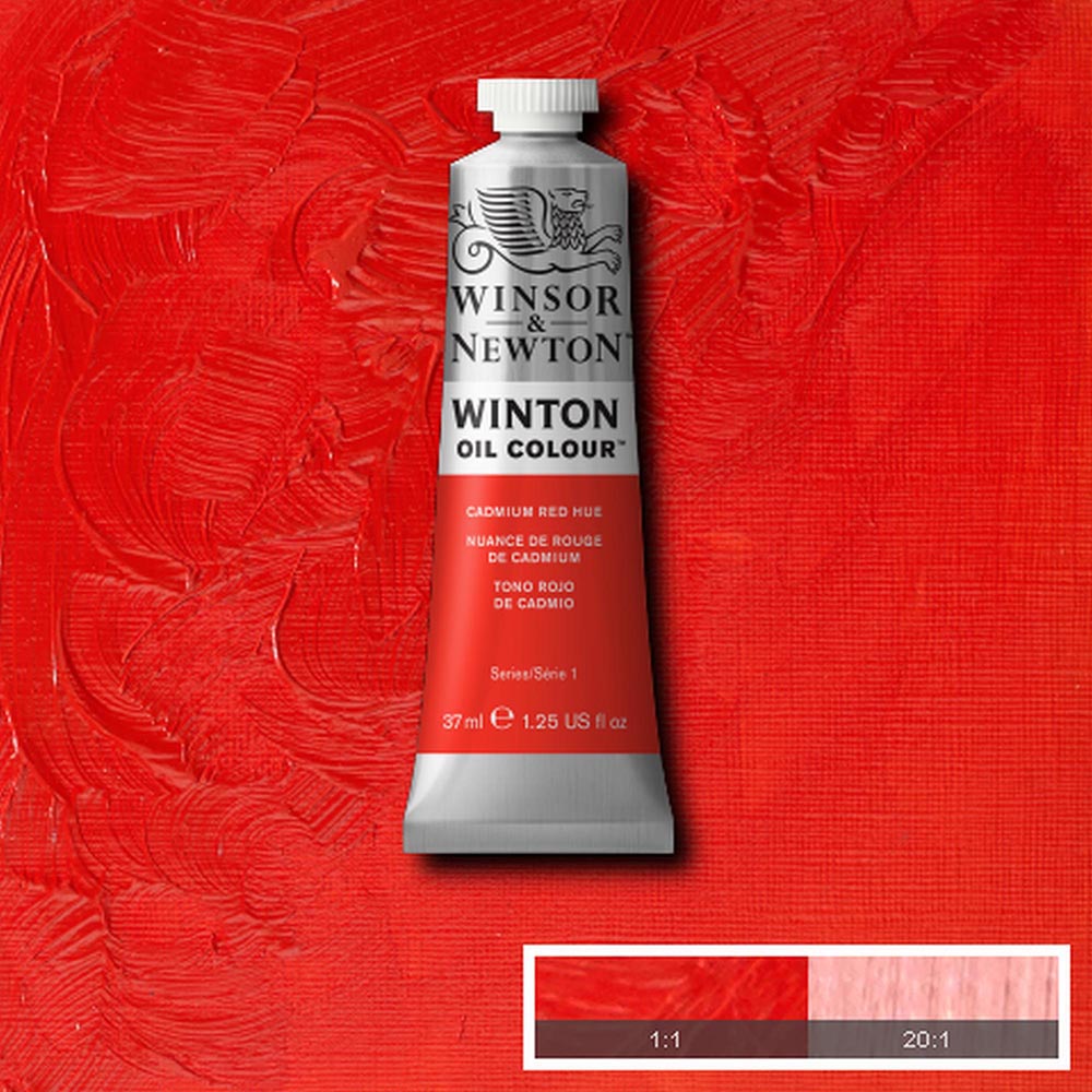 Winsor & Newton Winton Yağlı Boya 37ml Cadmium Red Hue 095