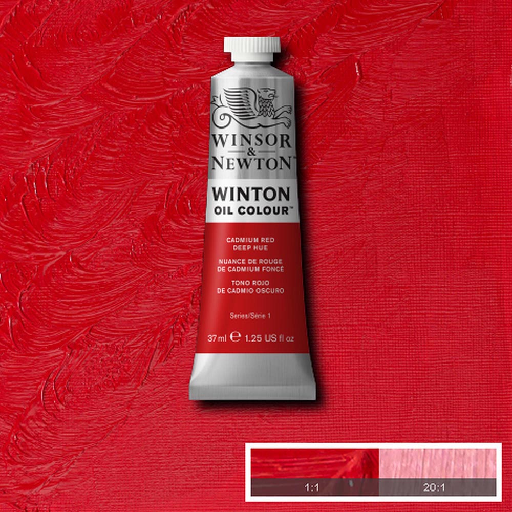 Winsor & Newton Winton Yağlı Boya 37ml Cadmium Red Deep Hue 098