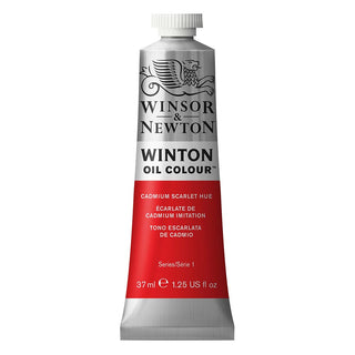 Winsor & Newton Winton Yağlı Boya 37ml Cadmium Scarlet Hue 107