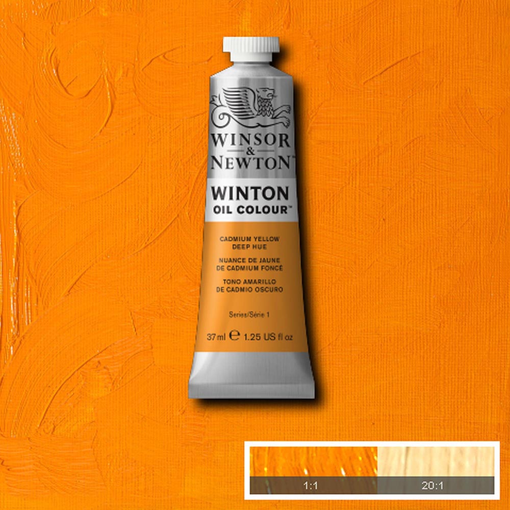Winsor & Newton Winton Yağlı Boya 37ml Cadmium Yellow Deep Hue 115