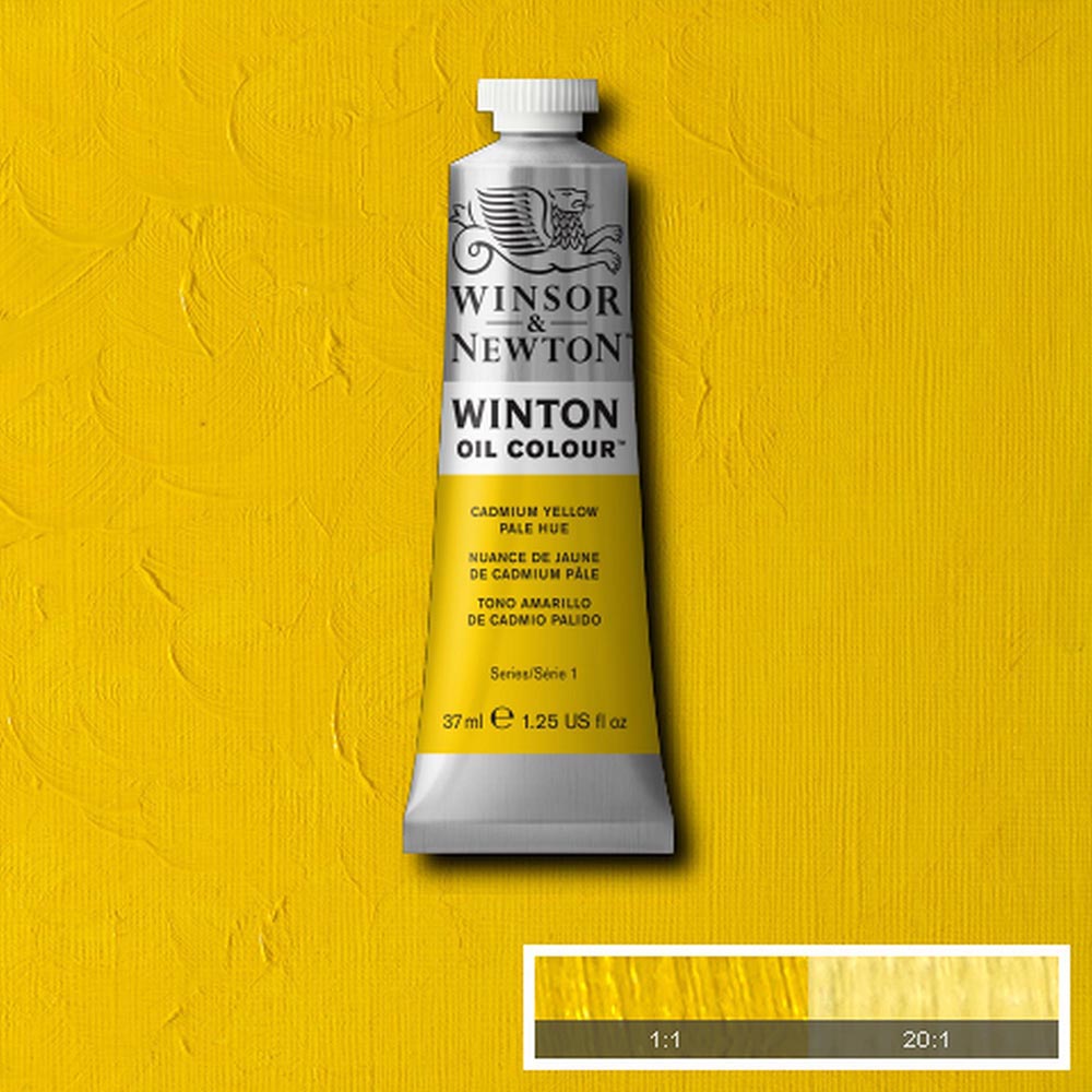 Winsor & Newton Winton Yağlı Boya 37ml Cadmium Yellow Pale Hue 119