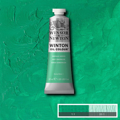 Winsor & Newton Winton Yağlı Boya 37ml Emerald Green 241