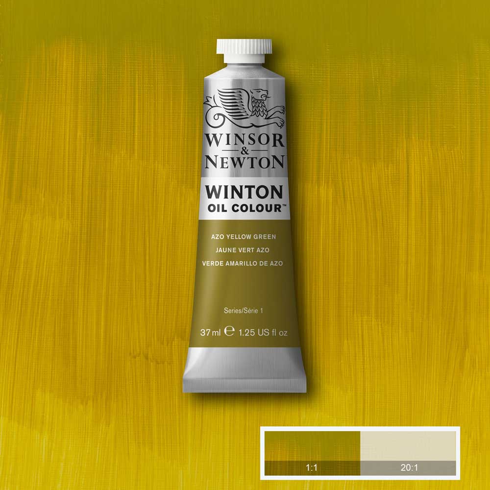 Winsor & Newton Winton Yağlı Boya 37ml Azo Yellow Green 280