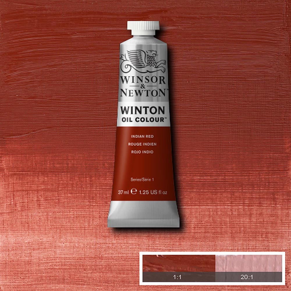 Winsor & Newton Winton Yağlı Boya 37ml Indian Red 317