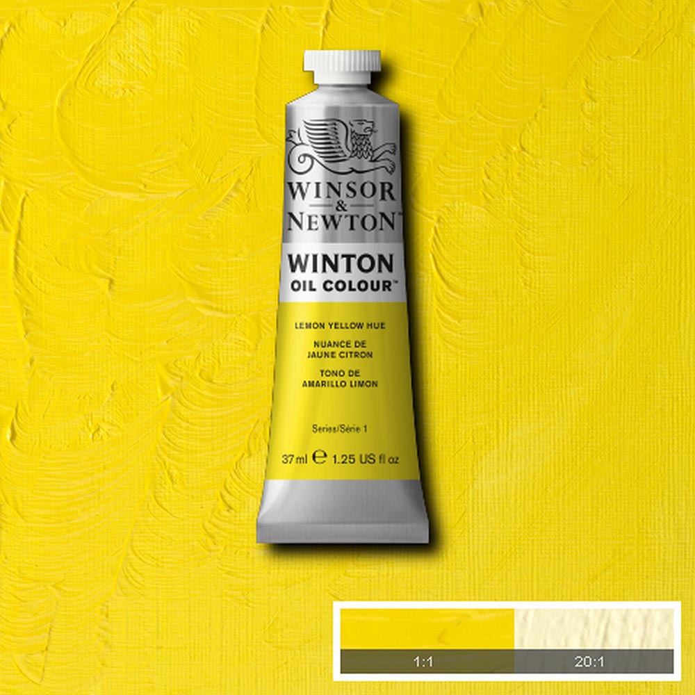 Winsor & Newton Winton Yağlı Boya 37ml Lemon Yellow Hue 346