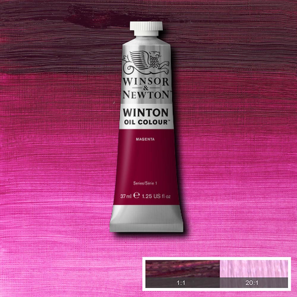 Winsor & Newton Winton Yağlı Boya 37ml Magenta 380